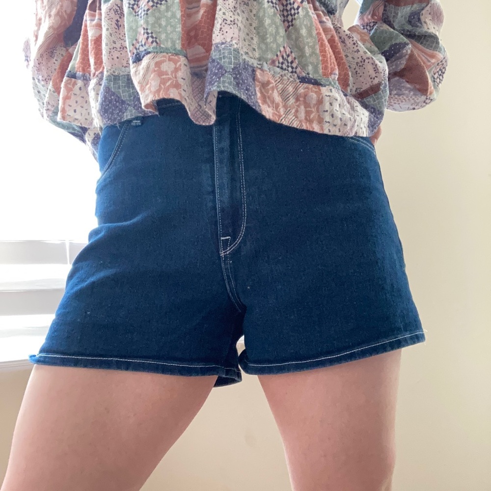 High waisted denim jeans from H&M